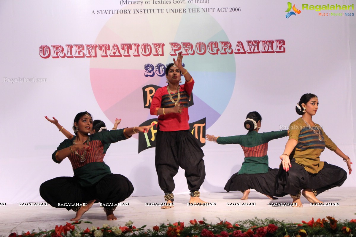 Inauguration of NIFT Orientation Day Programme 2015 for Freshers at NIFT, Hyderabad