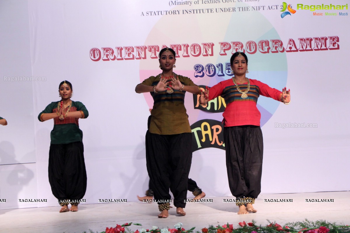 Inauguration of NIFT Orientation Day Programme 2015 for Freshers at NIFT, Hyderabad