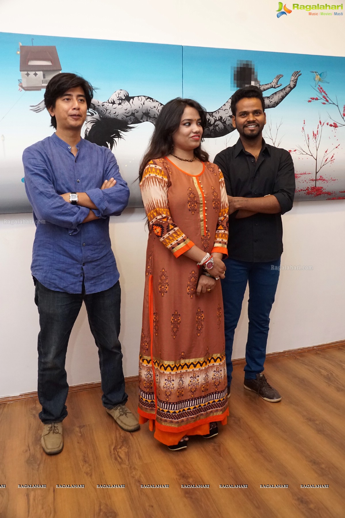 Topos of Imagination with Mrinmoy Debbarma, Purnna Behera and Swayamprabha Parida at Kalakriti Art Gallery