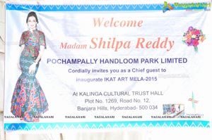 Shilpa Reddy Pochampally IKAT Art Mela