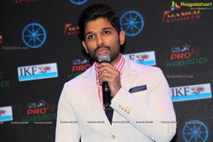 Pro Kabaddi Allu Arjun