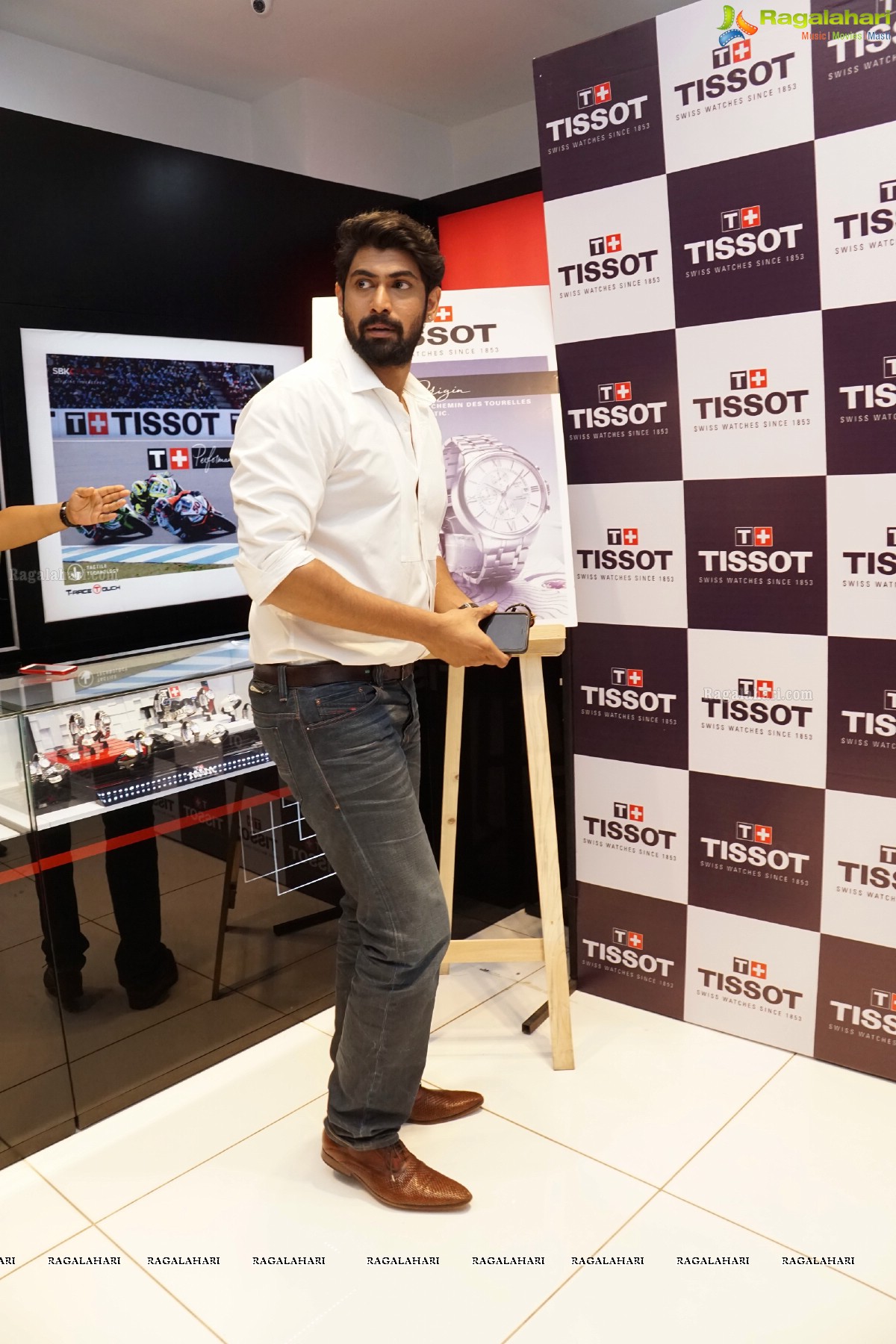 Rana Daggubati launches Tissot Chemin de Tourelles at Tissot Boutique