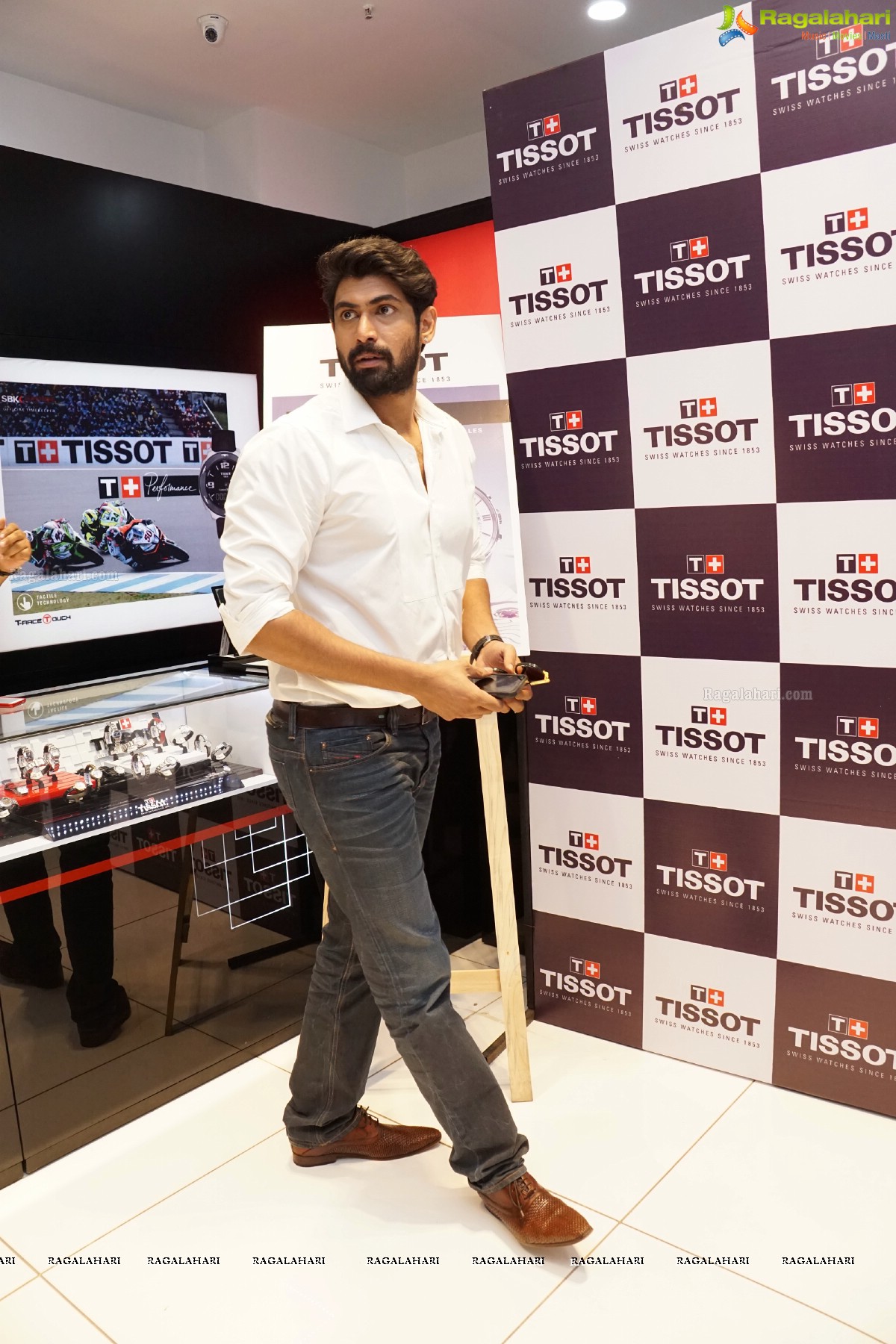 Rana Daggubati launches Tissot Chemin de Tourelles at Tissot Boutique