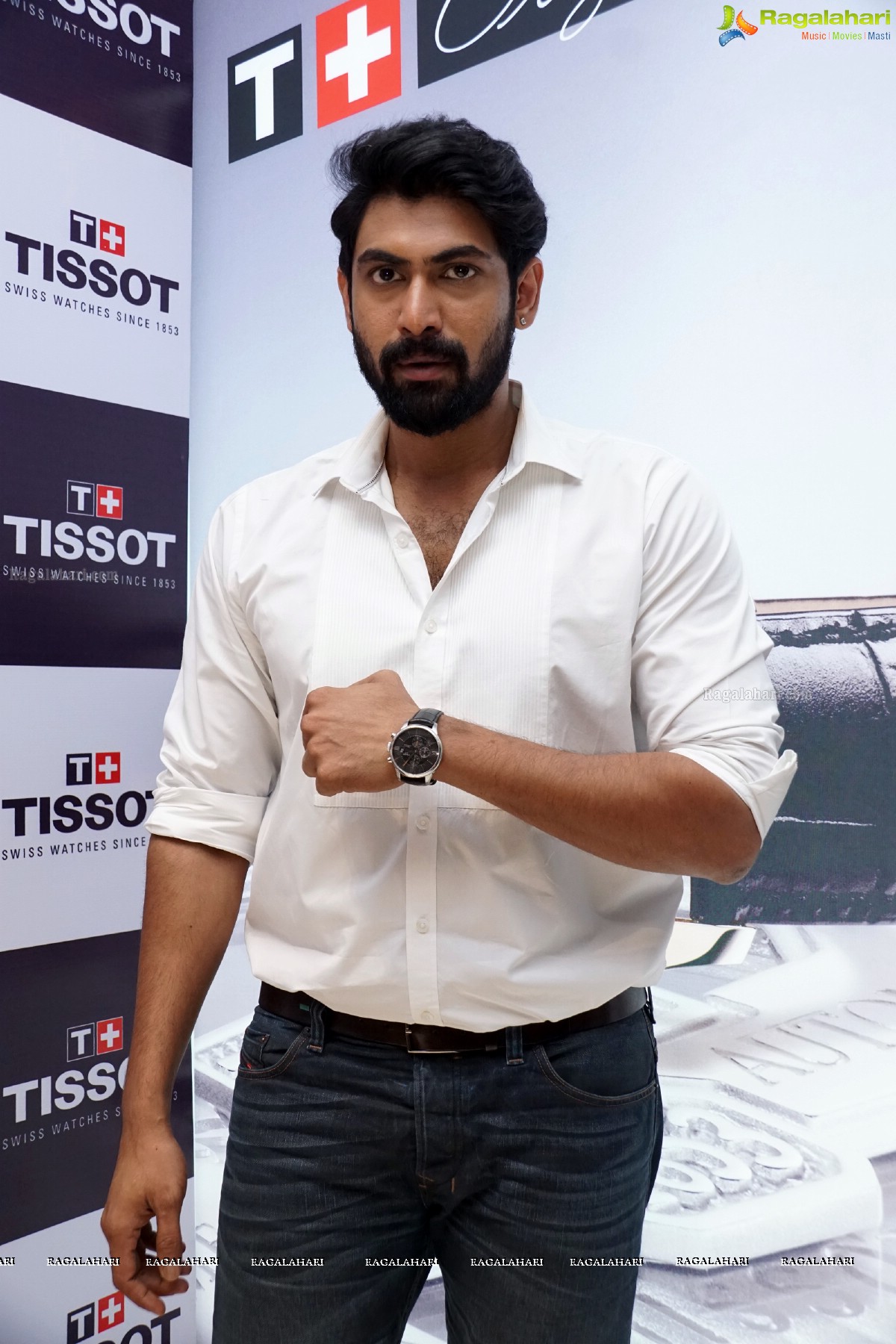 Rana Daggubati launches Tissot Chemin de Tourelles at Tissot Boutique