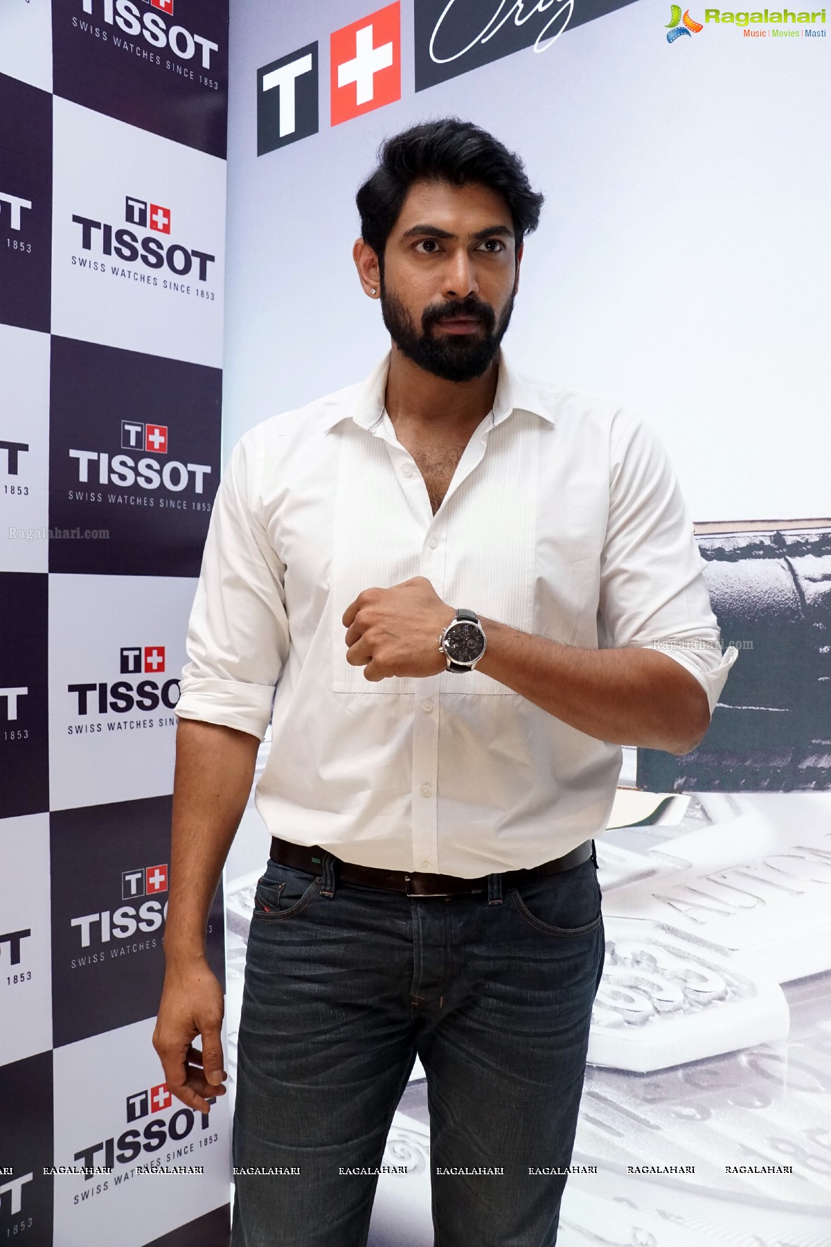 Rana Daggubati launches Tissot Chemin de Tourelles at Tissot Boutique