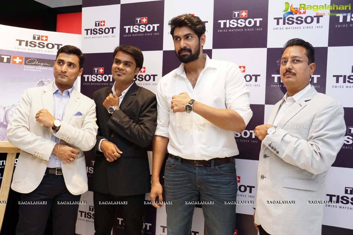 Rana Daggubati launches Tissot Chemin de Tourelles at Tissot Boutique