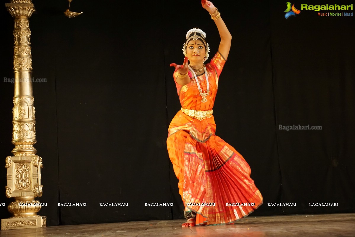 Srimukhi's Bharatanatyam Arangetram at Ravindra Bharathi