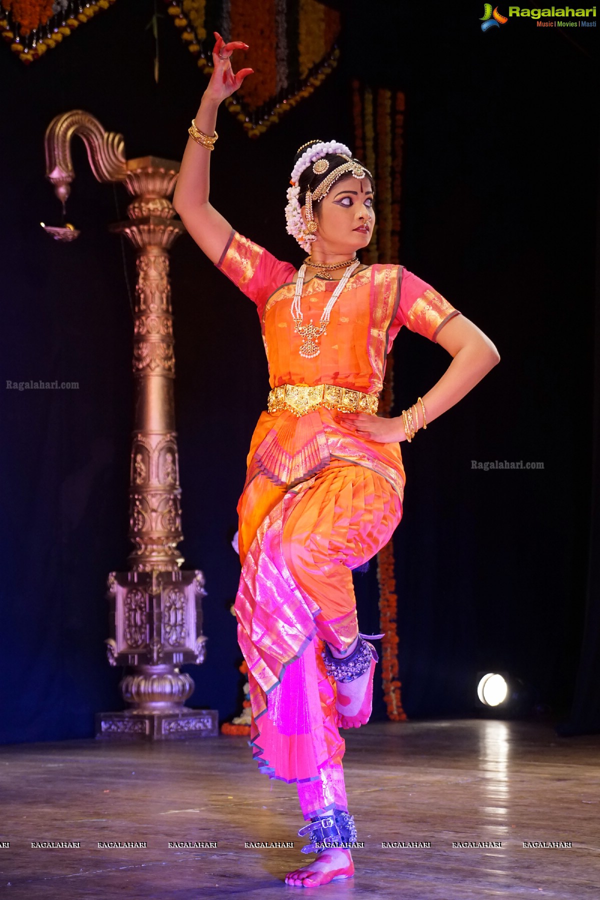 Srimukhi's Bharatanatyam Arangetram at Ravindra Bharathi