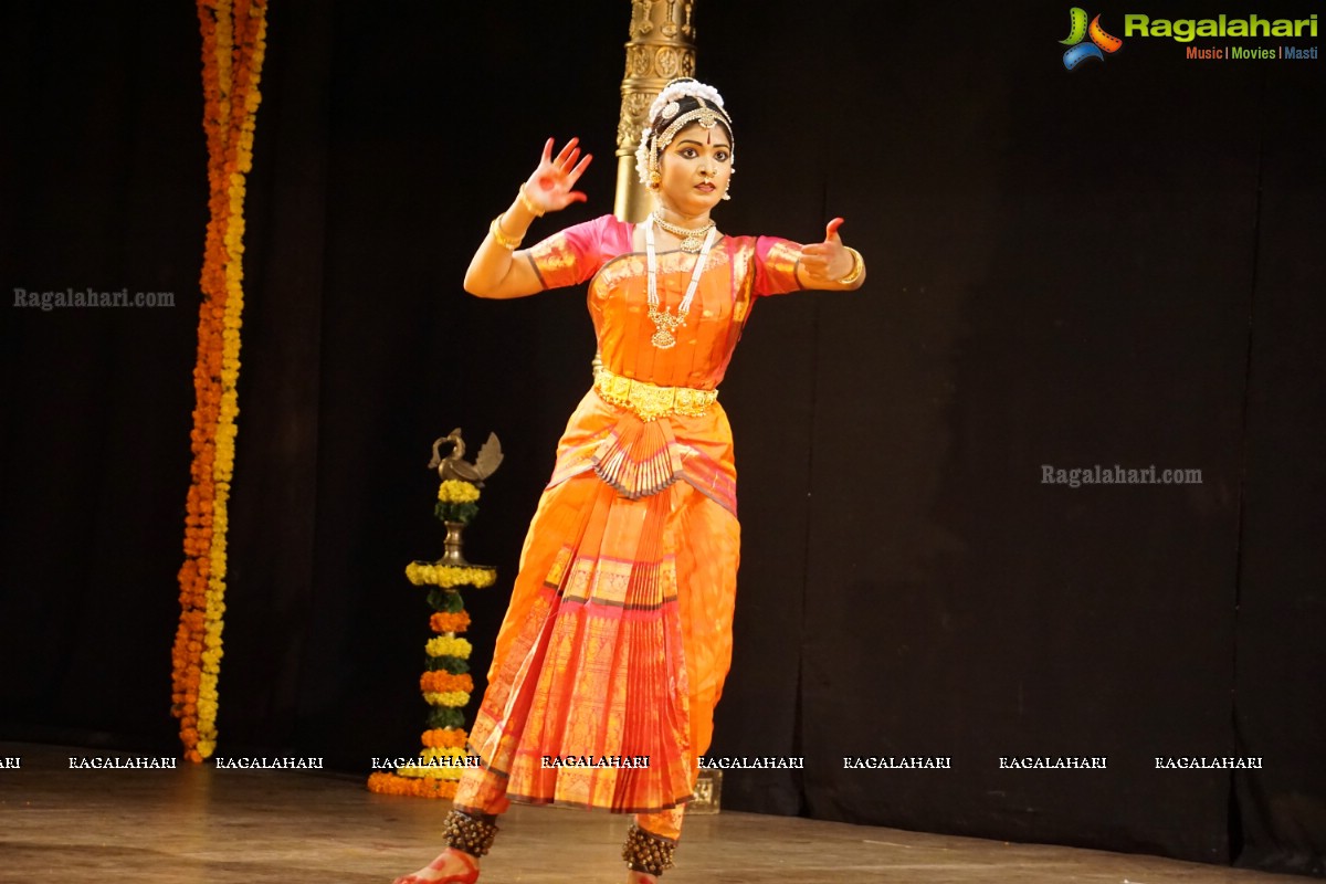 Srimukhi's Bharatanatyam Arangetram at Ravindra Bharathi