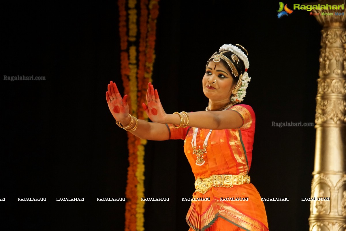 Srimukhi's Bharatanatyam Arangetram at Ravindra Bharathi