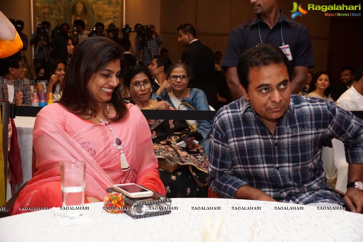 KT Rama Rao and Pinky Reddy launched Special Edition of South India's Premier Lifestyle Magazine Ritz
