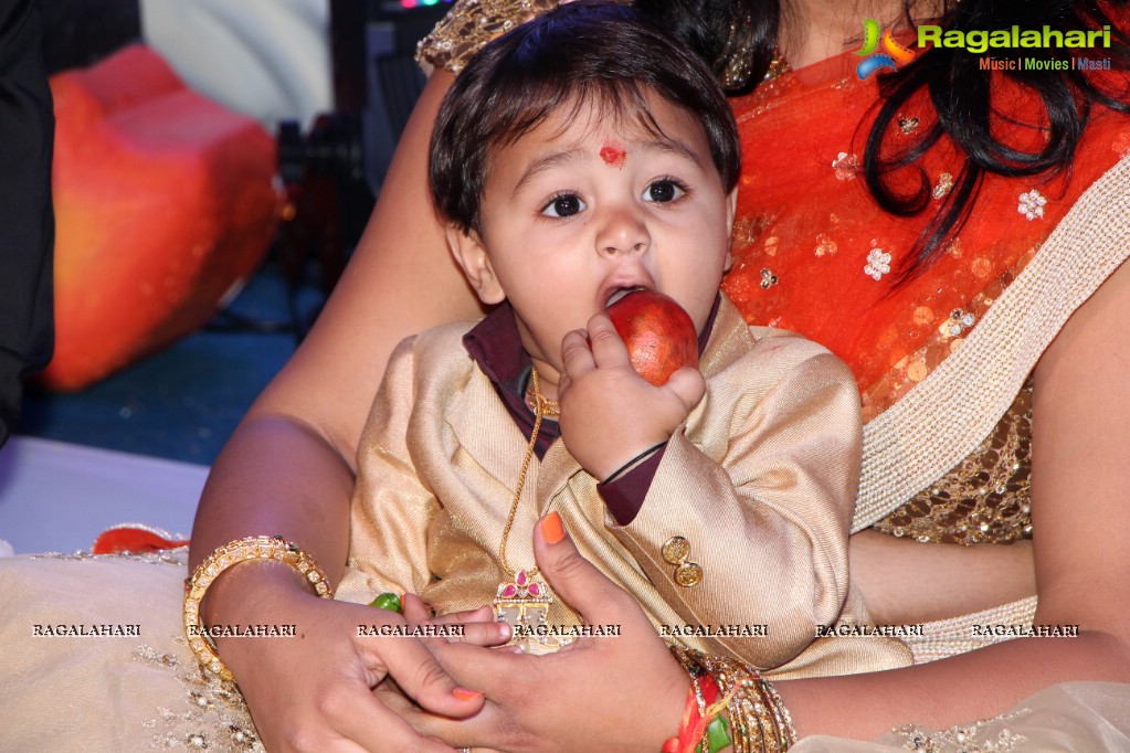 Bommak Rudransh First Birthday Celebrations at Bommak Gangaiah Gardens, Boduppal