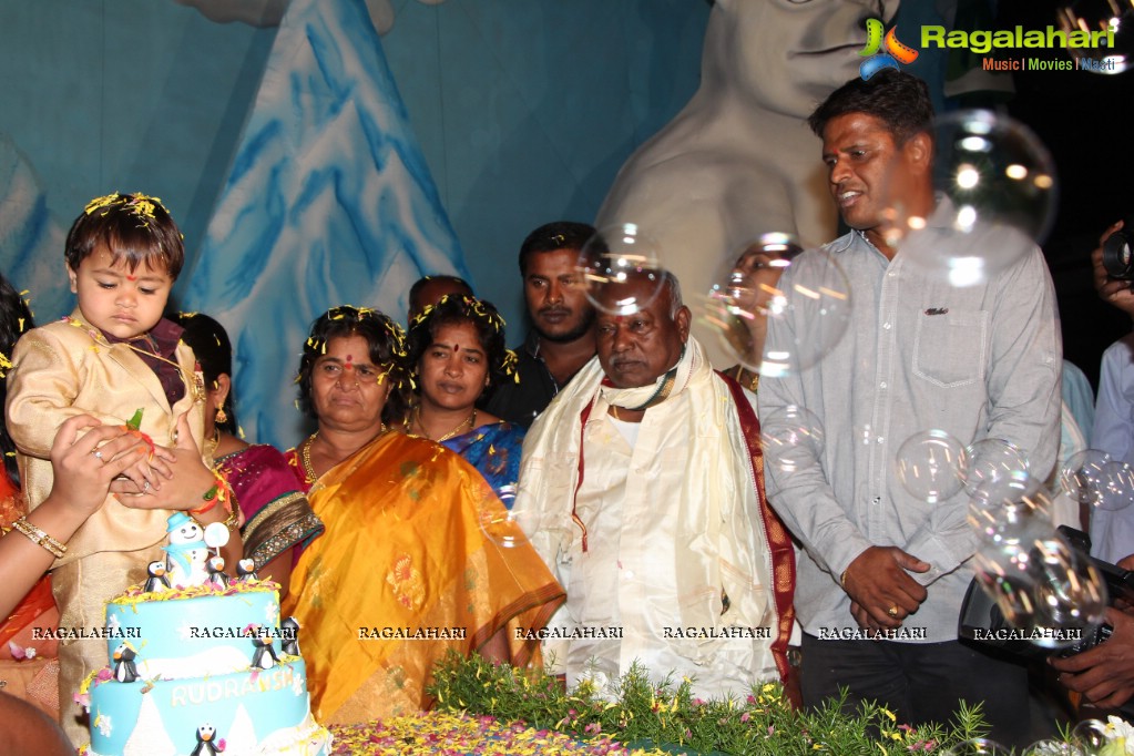 Bommak Rudransh First Birthday Celebrations at Bommak Gangaiah Gardens, Boduppal