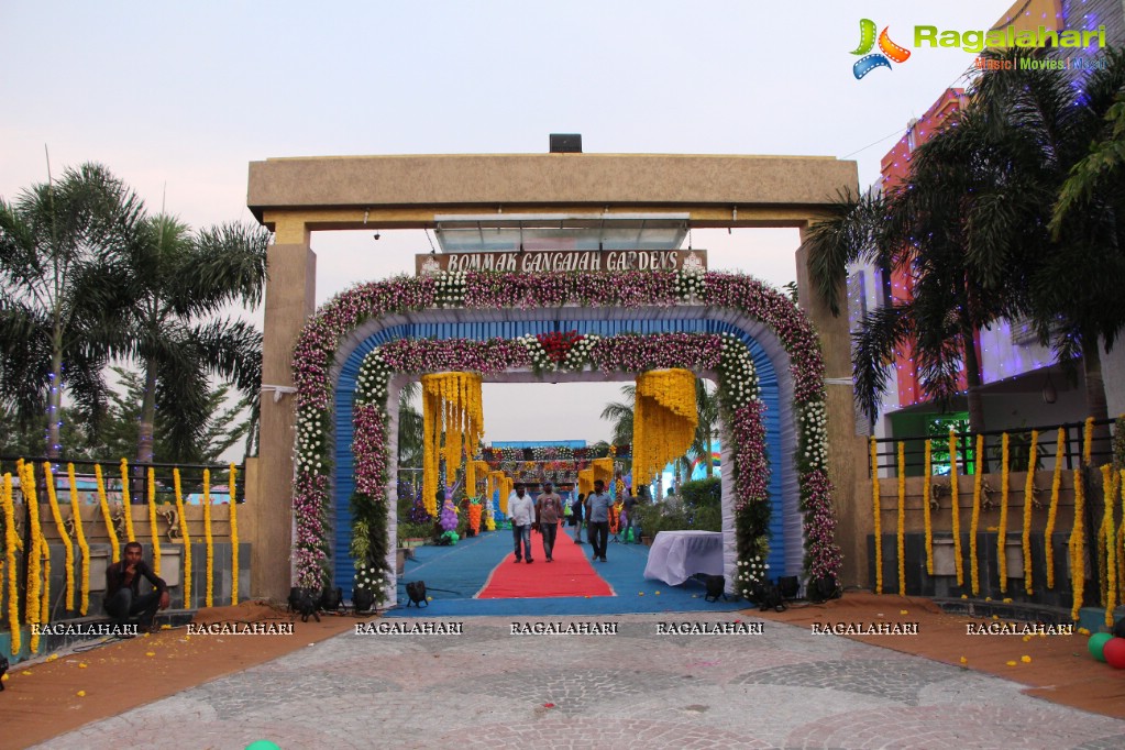 Bommak Rudransh First Birthday Celebrations at Bommak Gangaiah Gardens, Boduppal