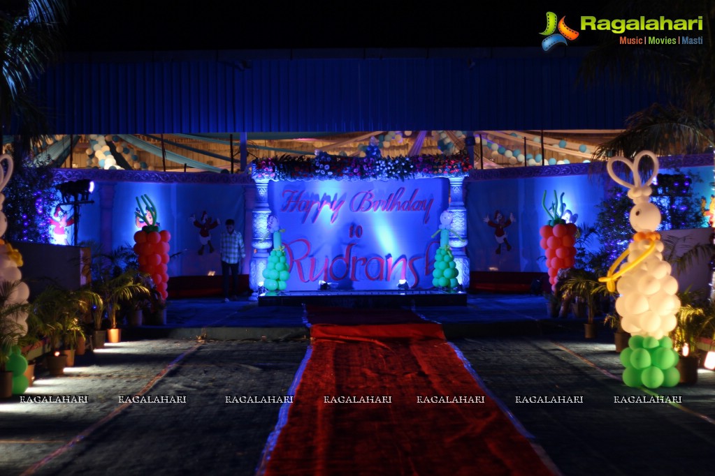 Bommak Rudransh First Birthday Celebrations at Bommak Gangaiah Gardens, Boduppal