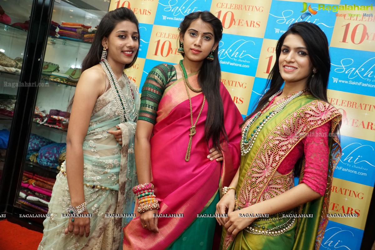 10th Year Celebrations of Sakhi Fashions, Hyderabad