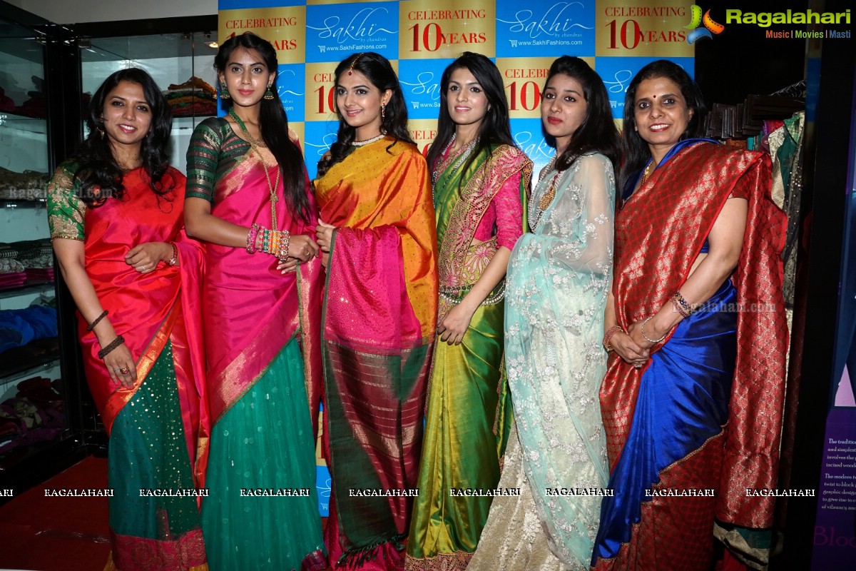 10th Year Celebrations of Sakhi Fashions, Hyderabad