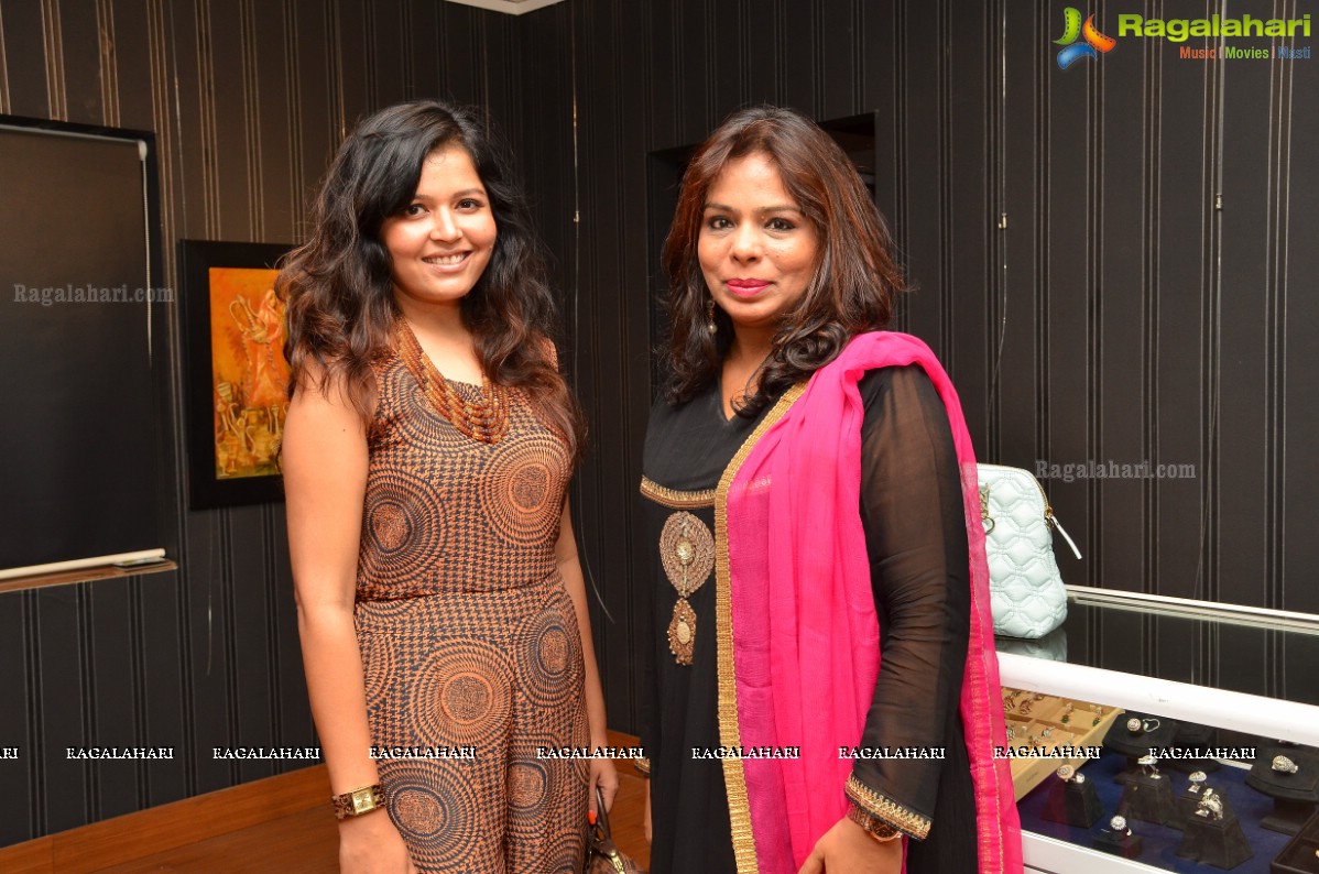 Diamond Jewellery Exhibition by Shalini Modani and Deepika Sharda at Izz Gallerie Space, Hyderabad