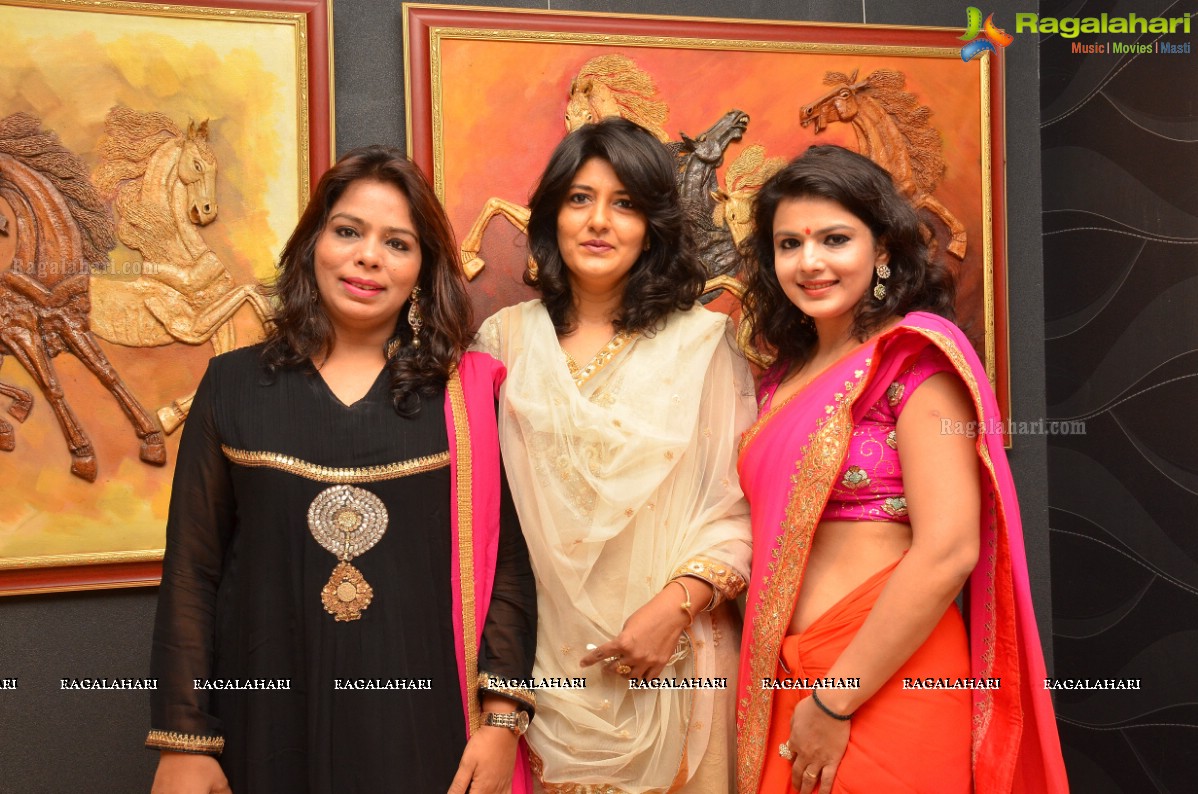 Diamond Jewellery Exhibition by Shalini Modani and Deepika Sharda at Izz Gallerie Space, Hyderabad