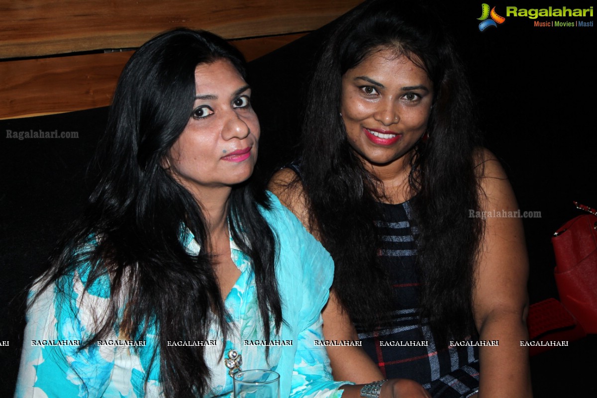 Shazia Bakal Shariff Birthday Bash 2015 at Liquids, Hyderabad