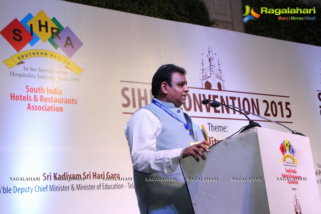 The South India Hotels & Restaurants Association (SIHRA) Convention 2015, Hyderabad