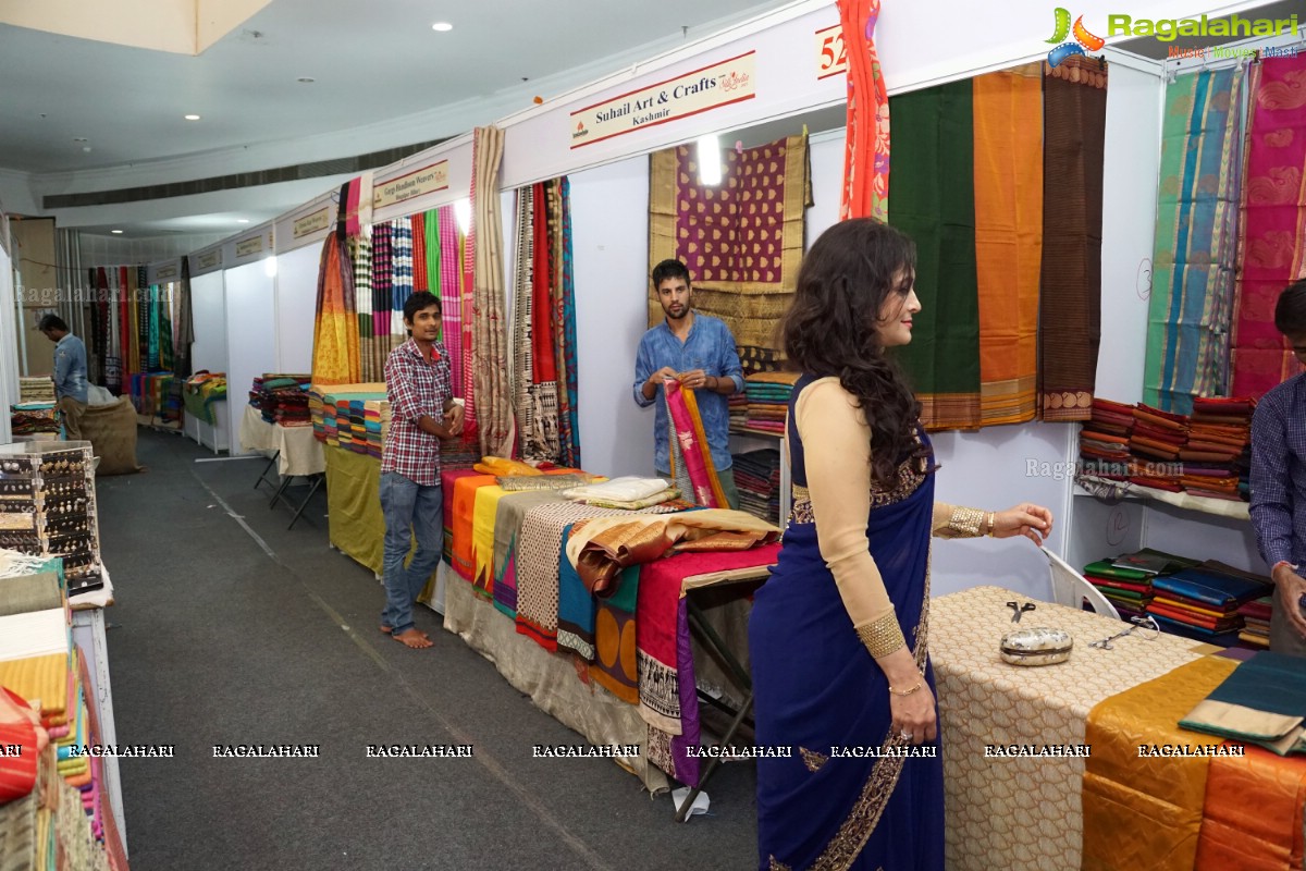 Bina Mehta launches Silk India Expo at Shilpakala Vedika, Hyderabad