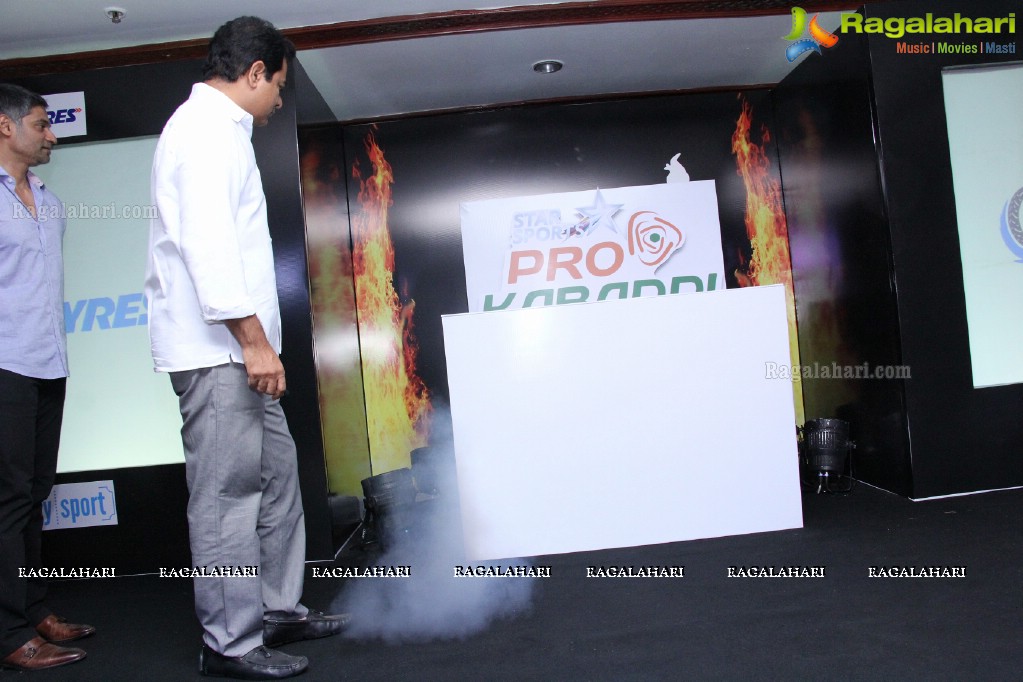 Telugu Titans Logo Launch at Taj Banjara, Hyderabad