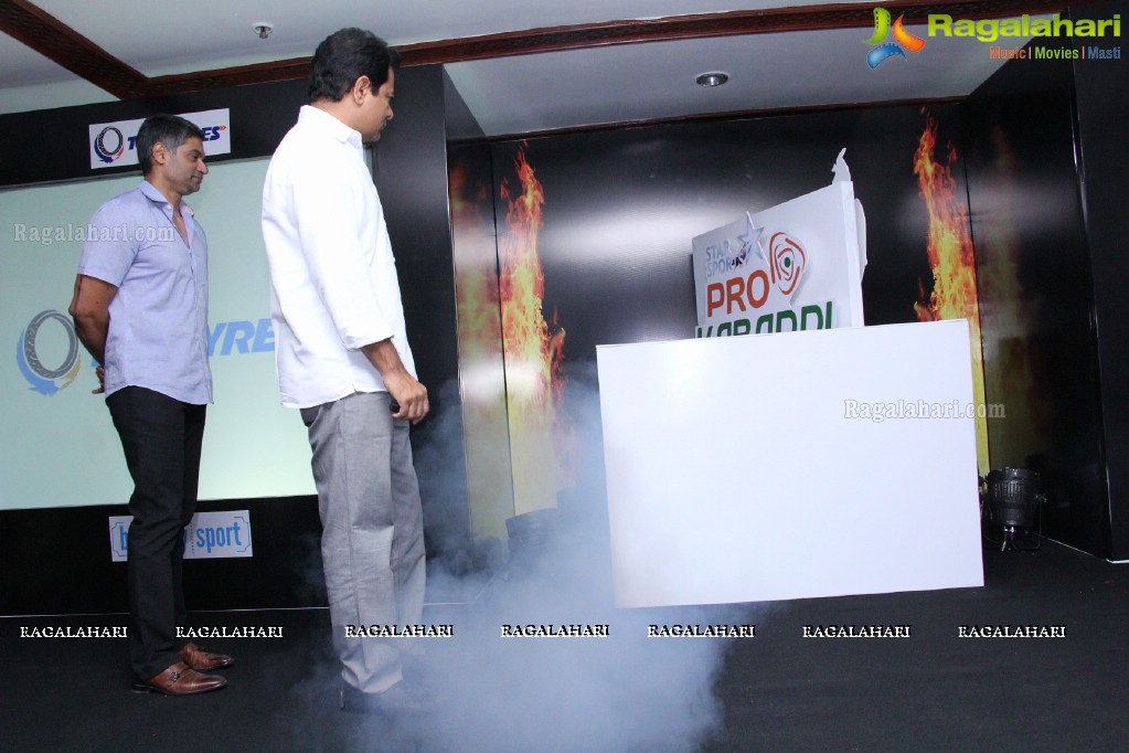 Telugu Titans Logo Launch at Taj Banjara, Hyderabad