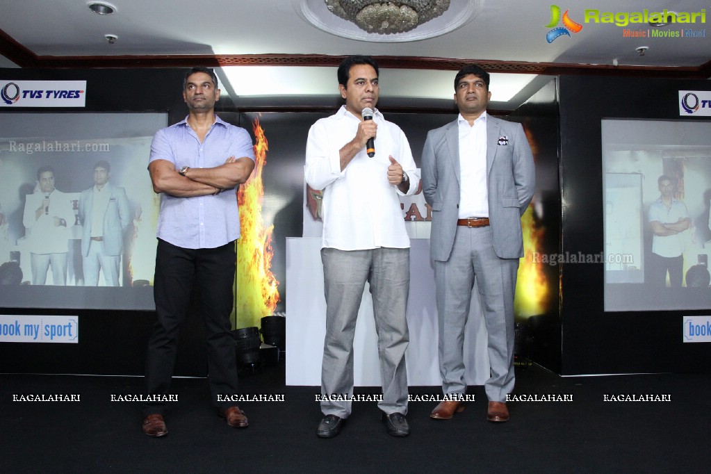 Telugu Titans Logo Launch at Taj Banjara, Hyderabad