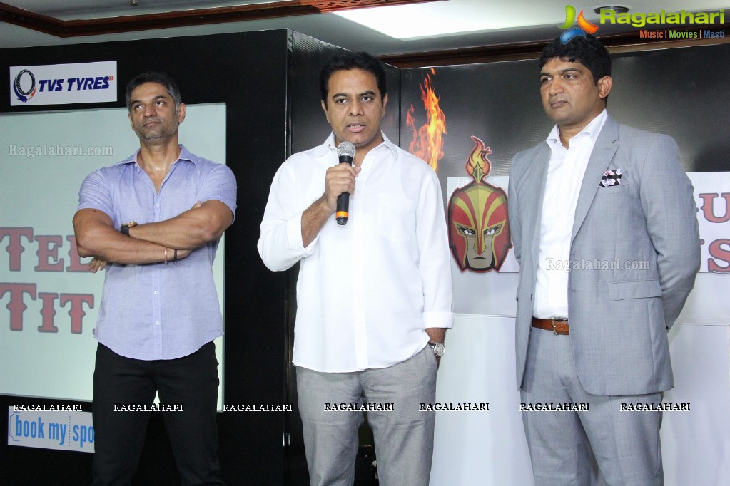 Telugu Titans Logo Launch at Taj Banjara, Hyderabad