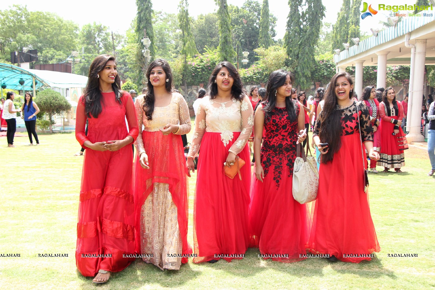 Villa Marie Degree College for Women Freshers Party 2015 at Bantia Garden, Hyderabad