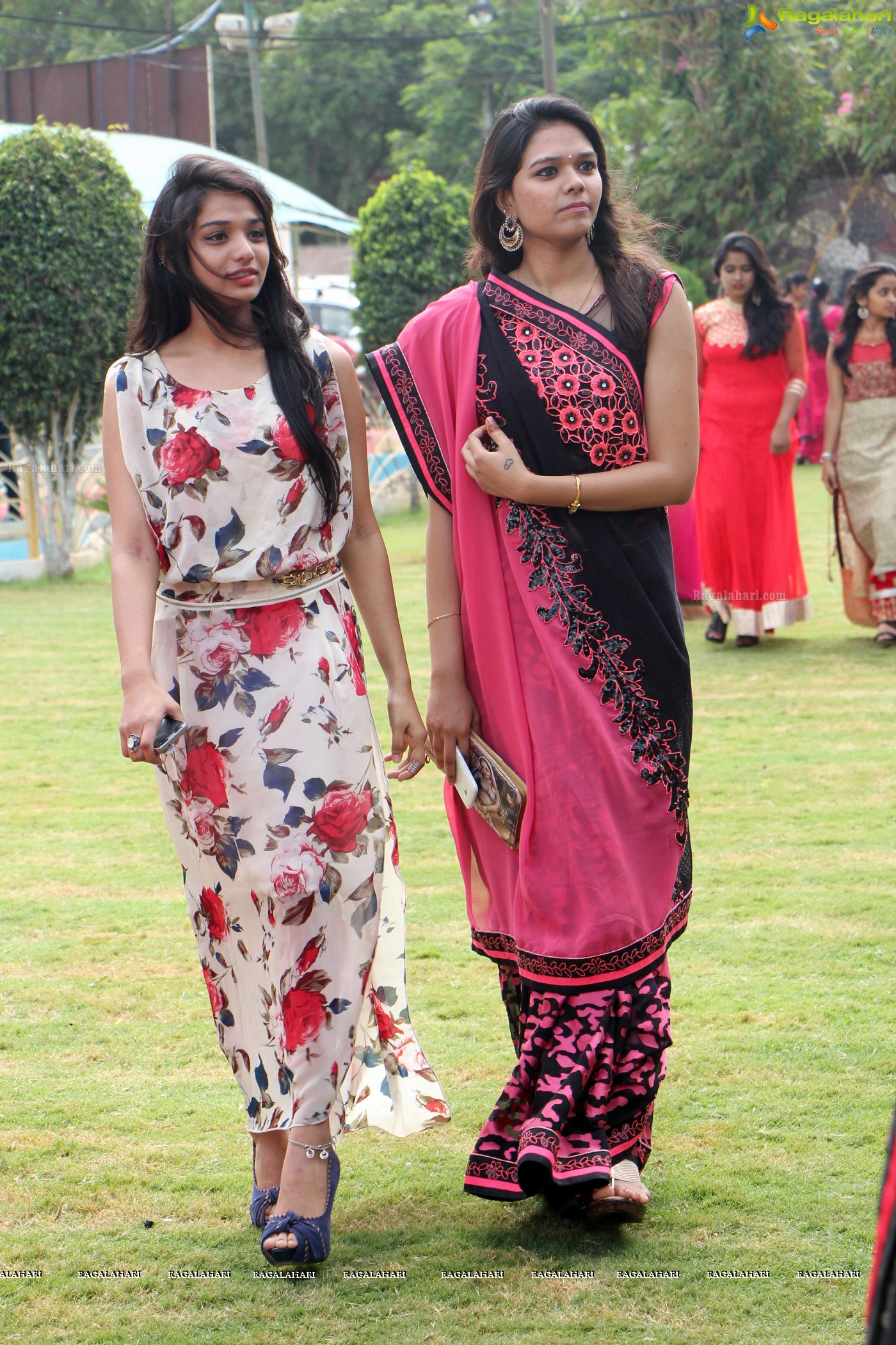 Villa Marie Degree College for Women Freshers Party 2015 at Bantia Garden, Hyderabad