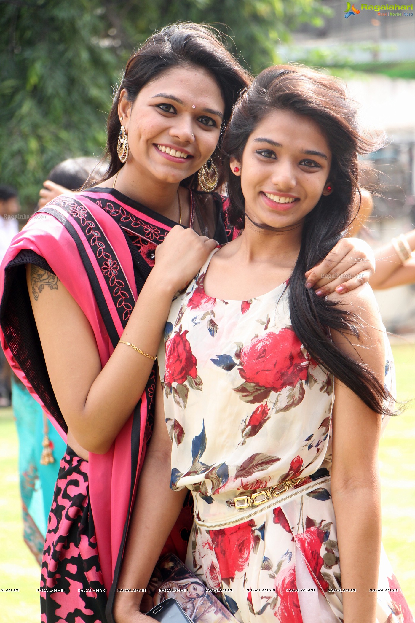 Villa Marie Degree College for Women Freshers Party 2015 at Bantia Garden, Hyderabad