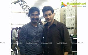 Srimanthudu Working Stills