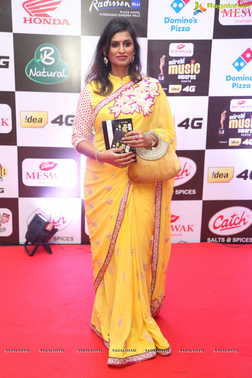 Celebrities at Mirchi Music Awards South 2015 (Set 1)