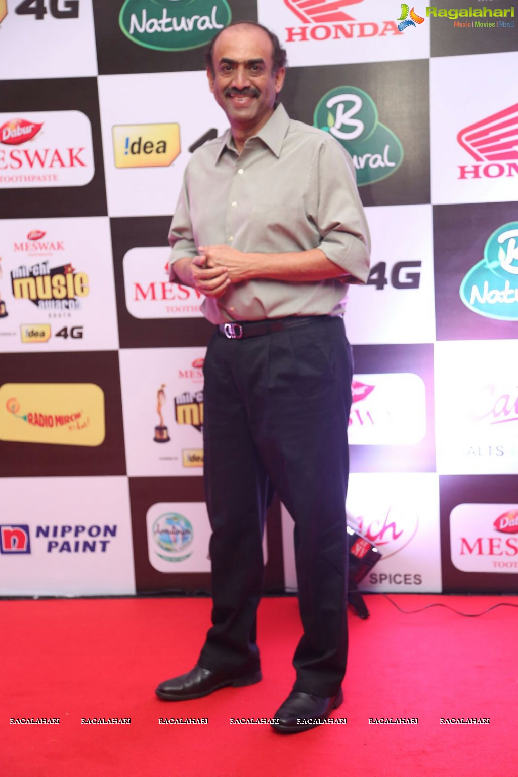 Celebrities at Mirchi Music Awards South 2015 (Set 1)