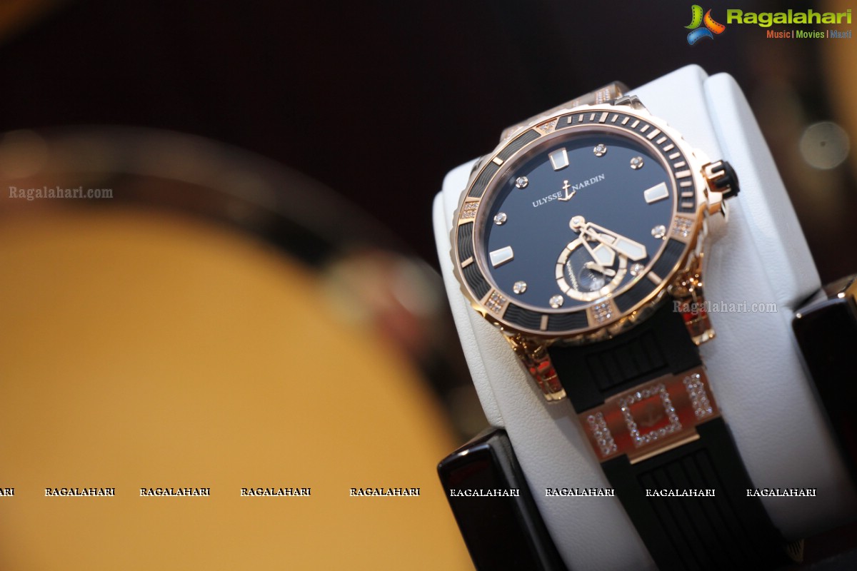 Simrath Juneja launches 60 Lakh Worth Ulysse Nardin Anchor Tourbillon Watch at Kamal Watch Co. (KWC), Hyderabad