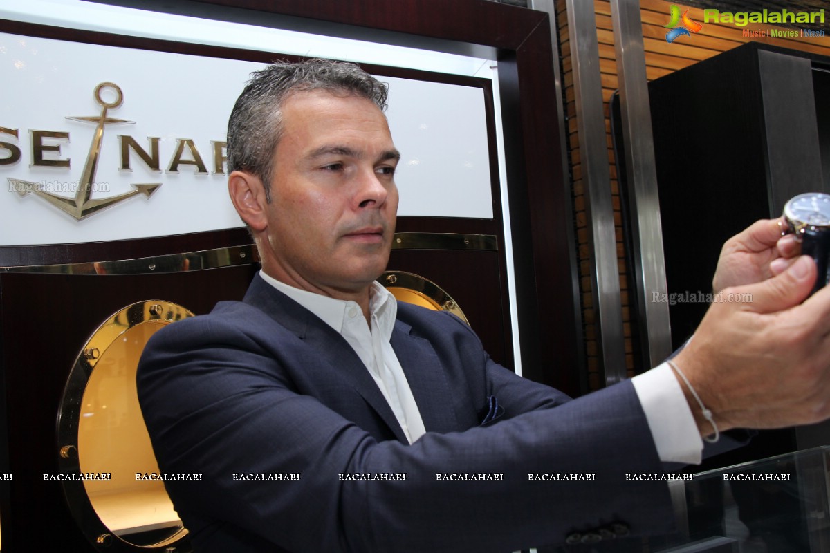 Simrath Juneja launches 60 Lakh Worth Ulysse Nardin Anchor Tourbillon Watch at Kamal Watch Co. (KWC), Hyderabad