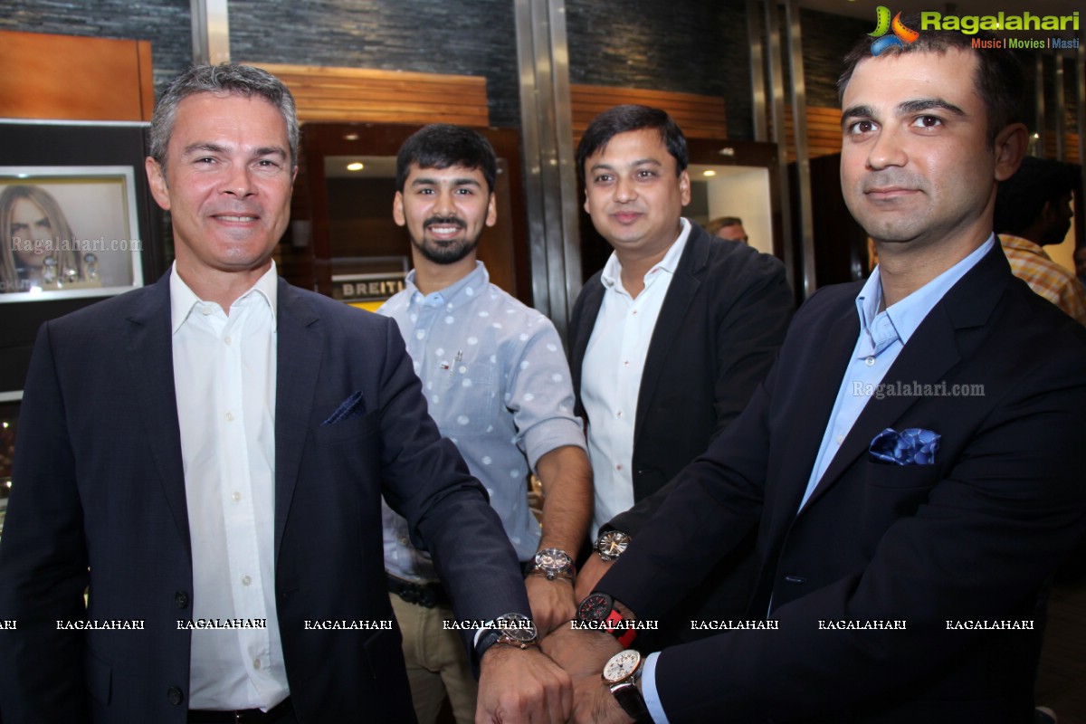 Simrath Juneja launches 60 Lakh Worth Ulysse Nardin Anchor Tourbillon Watch at Kamal Watch Co. (KWC), Hyderabad