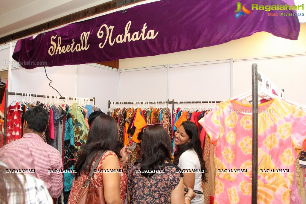 Ananya Simlai inaugurates Akritti Elite Exhibition and Sale at Taj Deccan, Hyderabad