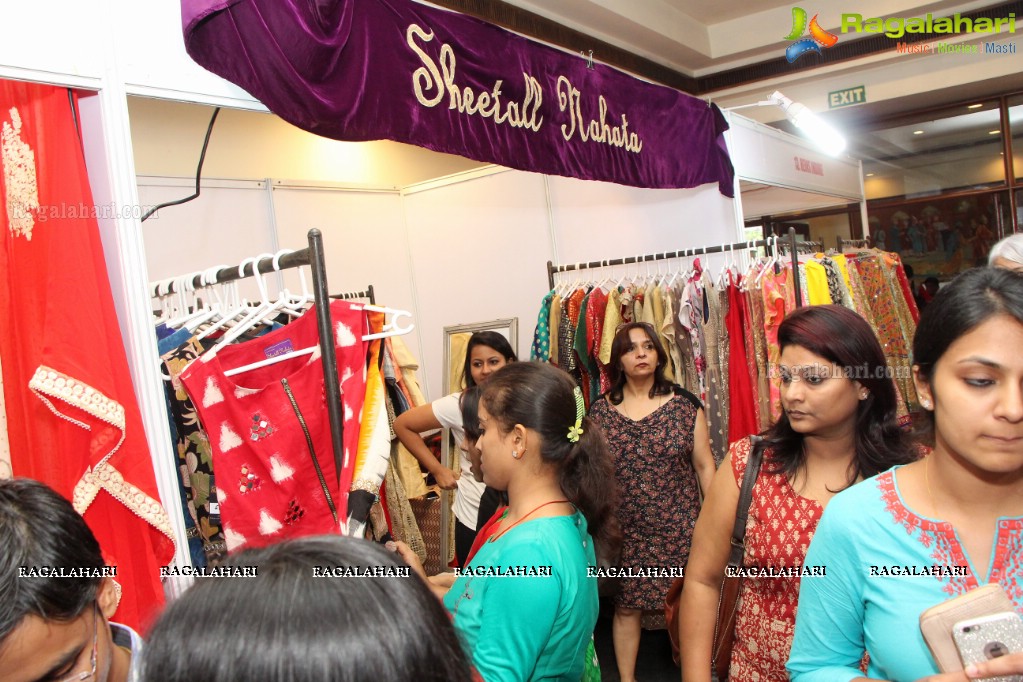 Ananya Simlai inaugurates Akritti Elite Exhibition and Sale at Taj Deccan, Hyderabad