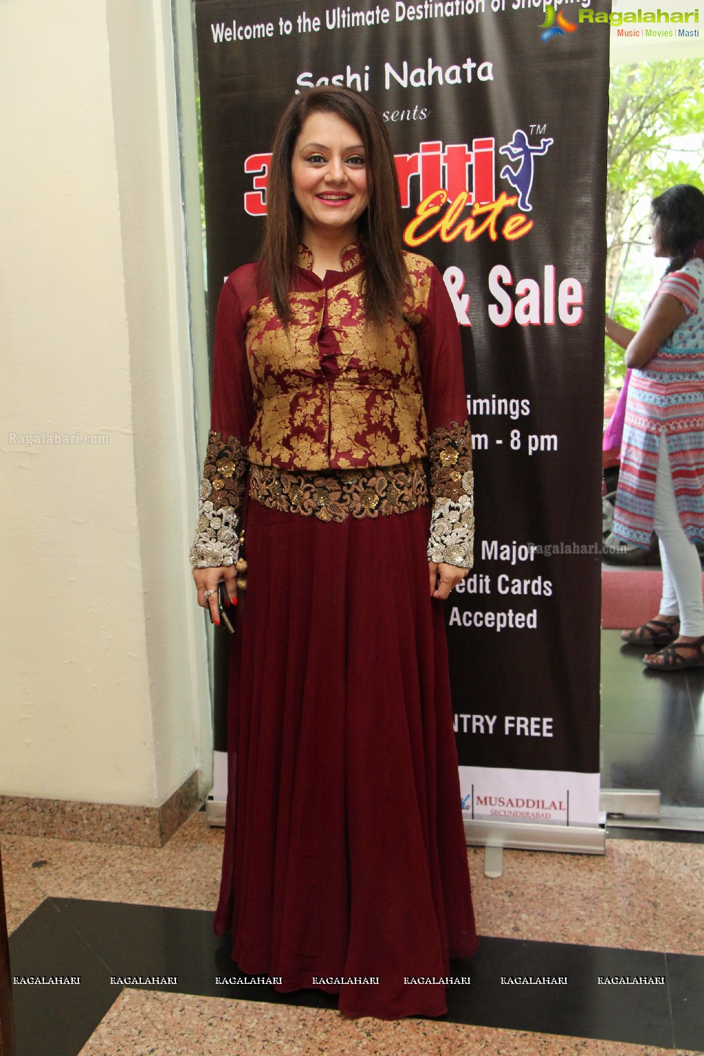 Ananya Simlai inaugurates Akritti Elite Exhibition and Sale at Taj Deccan, Hyderabad