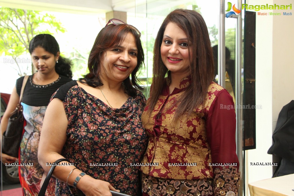 Ananya Simlai inaugurates Akritti Elite Exhibition and Sale at Taj Deccan, Hyderabad