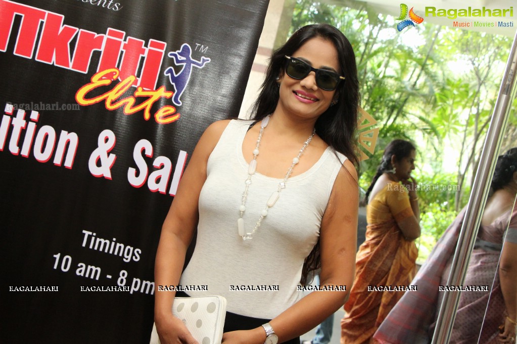 Ananya Simlai inaugurates Akritti Elite Exhibition and Sale at Taj Deccan, Hyderabad