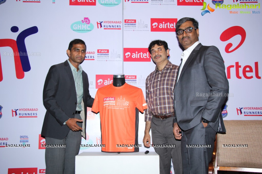 Hyderabad Runners and Govt. of Telangana announce the launch of the 6th Edition of Airtel Hyderabad Marathon