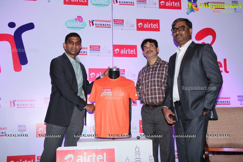 Hyderabad Runners and Govt. of Telangana announce the launch of the 6th Edition of Airtel Hyderabad Marathon