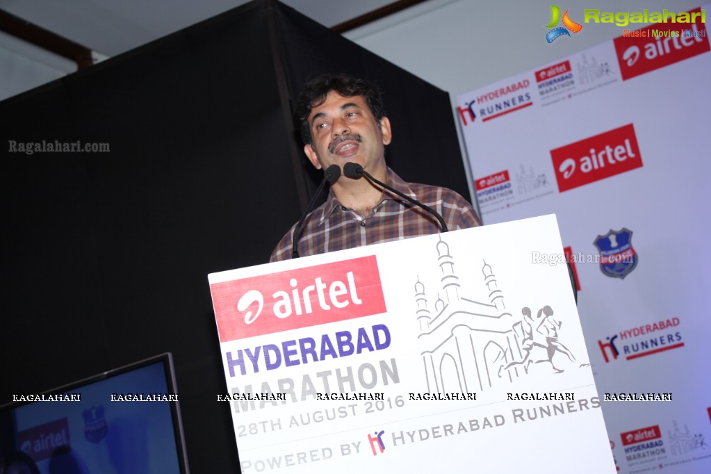 Hyderabad Runners and Govt. of Telangana announce the launch of the 6th Edition of Airtel Hyderabad Marathon