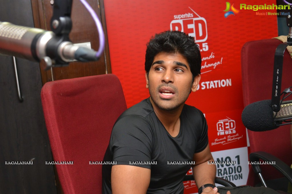 Allu Sirish at 93.5 RED FM