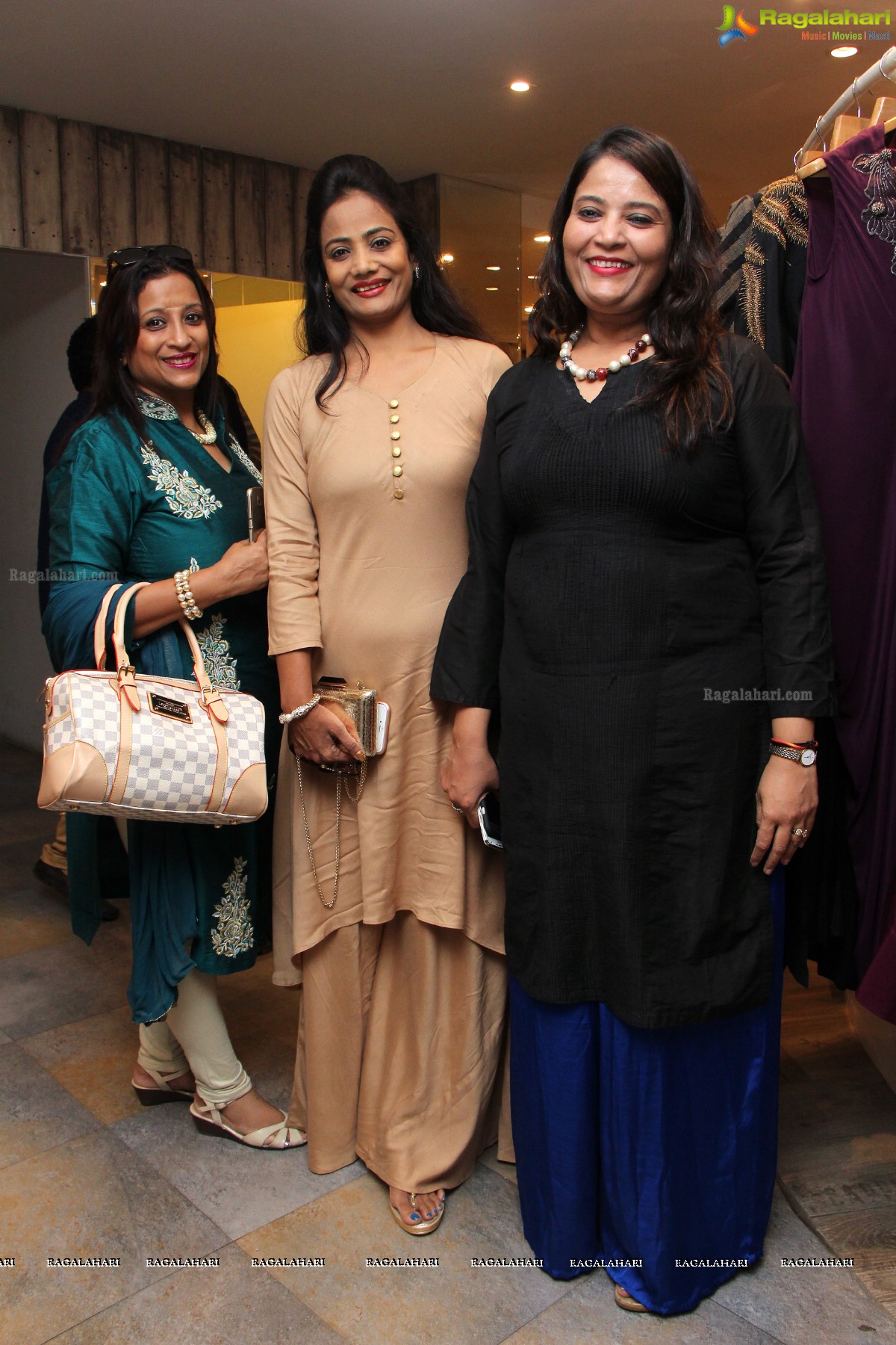 Fashion Collection Showcase by Nishankh Sainani, RaniPink Studio, Vedika Jhunjhunwala and Esha Sethi Thirani at Angasutra, Hyderabad