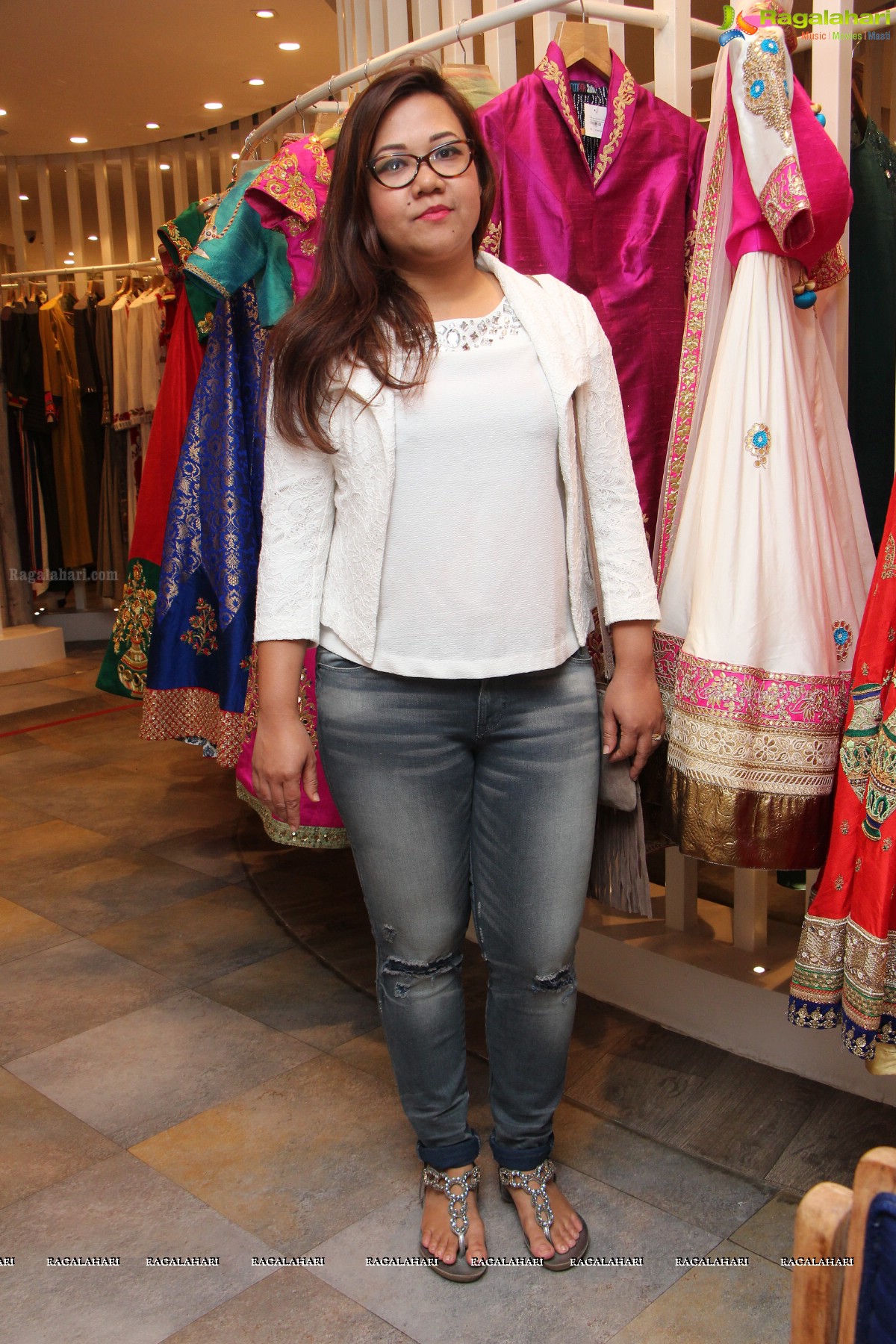 Fashion Collection Showcase by Nishankh Sainani, RaniPink Studio, Vedika Jhunjhunwala and Esha Sethi Thirani at Angasutra, Hyderabad